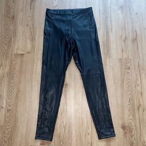 Faux Leather Express Legging Pants
